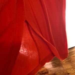 Left of Center orange top